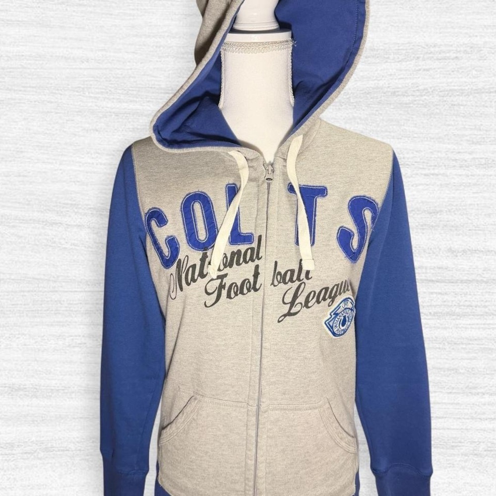 Y2K NFL Colts Zip Up Jacket